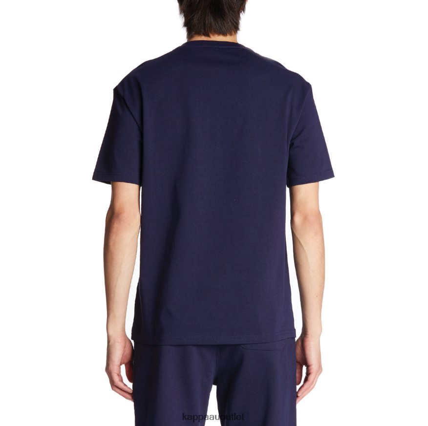 Kappa Men Robe Giovani Darphis T-Shirt Navy R0HPN8199