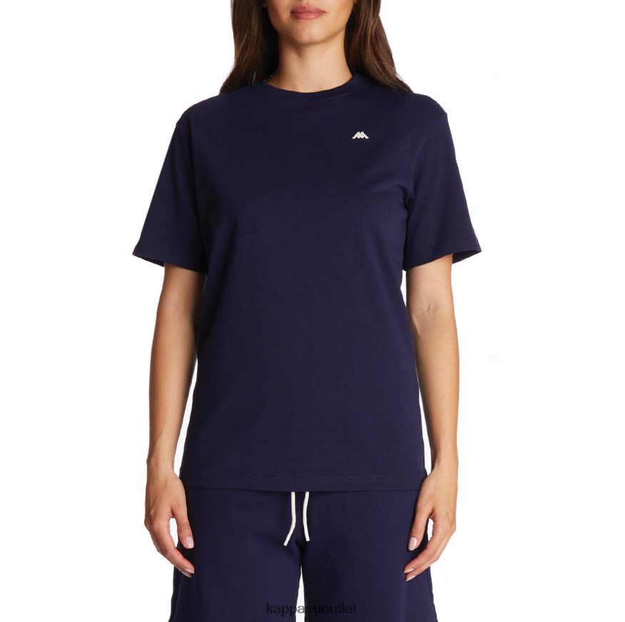 Kappa Men Robe Giovani Darphis T-Shirt Navy R0HPN8199