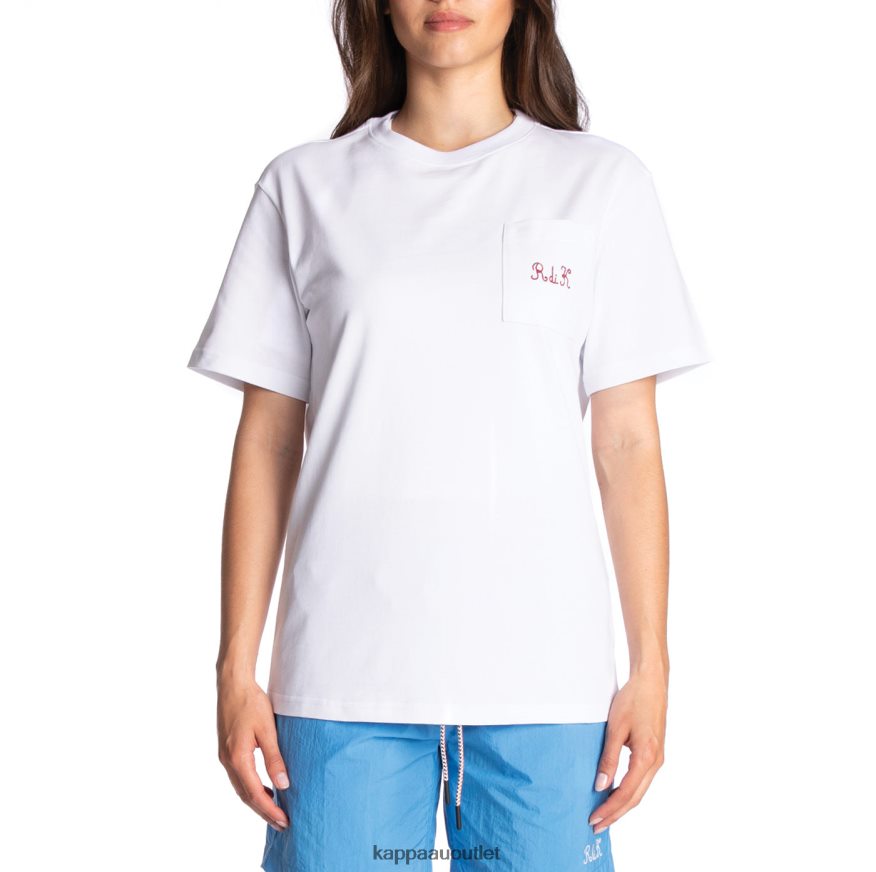 Kappa Men Robe Giovani Mirfak T-Shirt White R0HPN8196