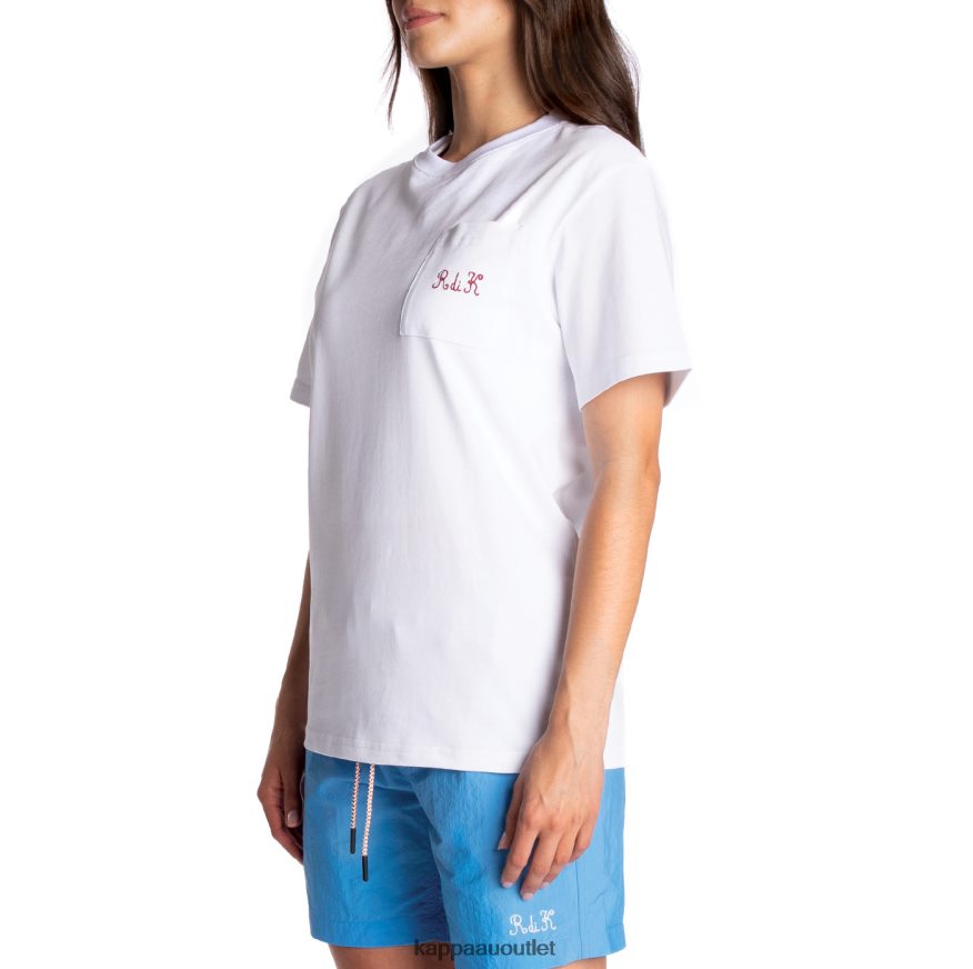 Kappa Men Robe Giovani Mirfak T-Shirt White R0HPN8196