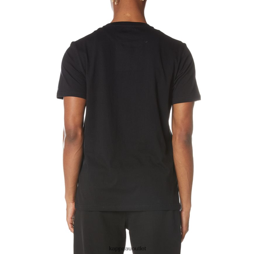Kappa Men Sage T-Shirt Black Jet R0HPN8121