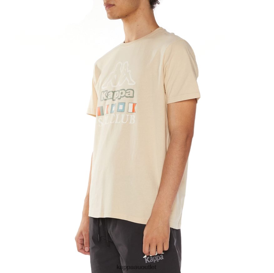 Kappa Men Temi T-Shirt Beige R0HPN8120