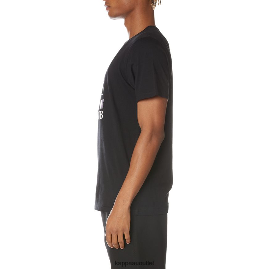 Kappa Men Temi T-Shirt Black Jet R0HPN8119