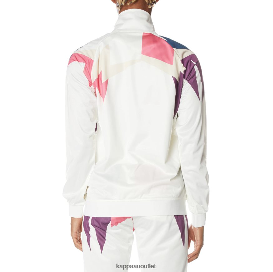 Kappa Men Logo Lamal Track Jacket White R0HPN85
