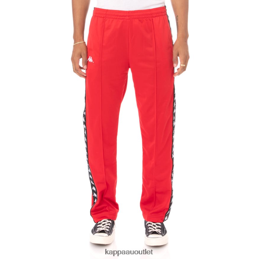 Kappa Men 222 Banda Astoriazz Trackpants RED BLACK R0HPN837