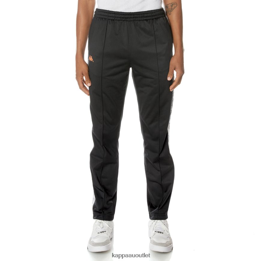 Kappa Men 222 Banda King Trackpants Jet Black R0HPN818