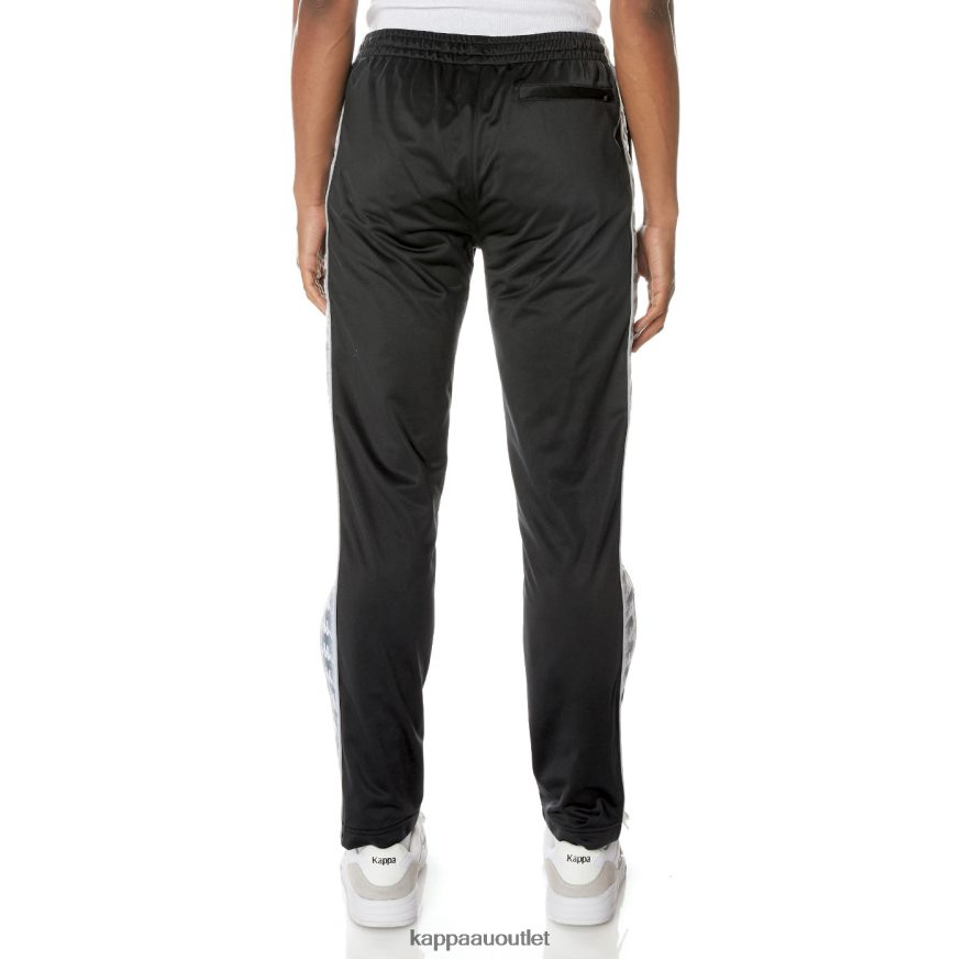 Kappa Men 222 Banda King Trackpants Jet Black R0HPN818