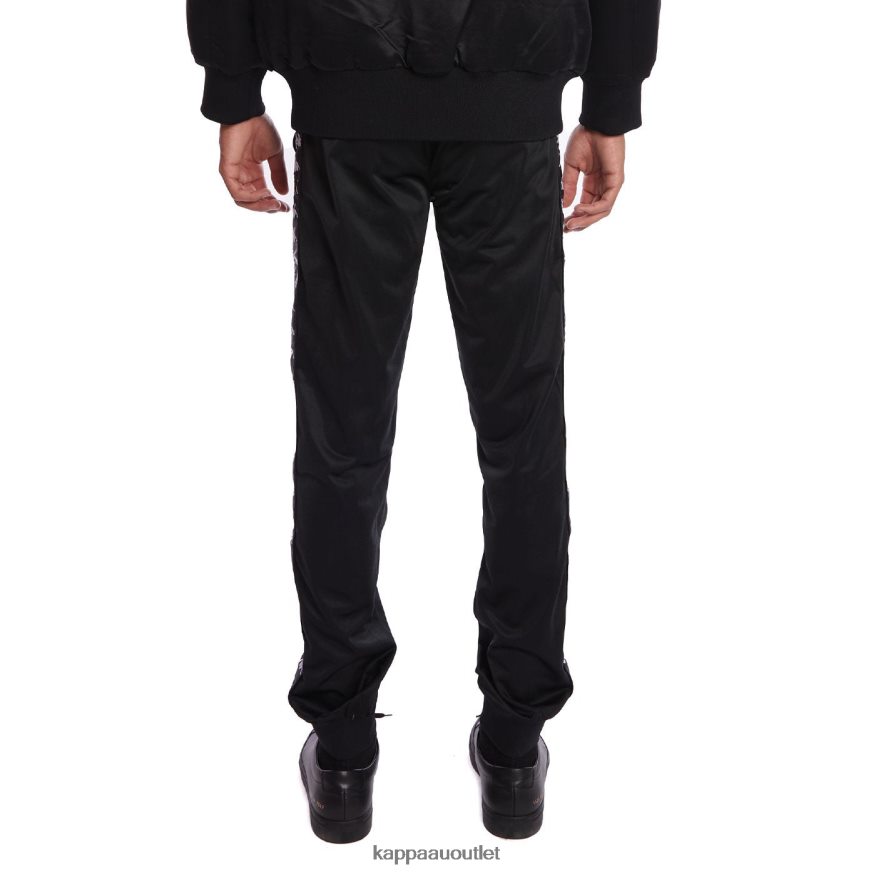 Kappa Men 222 Banda Rastoriazz Trackpants BLACK R0HPN836
