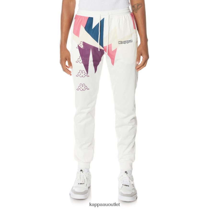 Kappa Men Logo Sighty Trackpants White R0HPN822