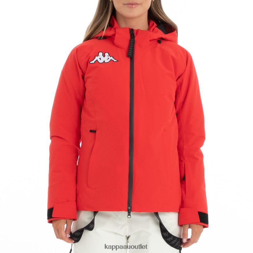 Kappa Women 6Cento 610 Ski Jacket Red R0HPN8375