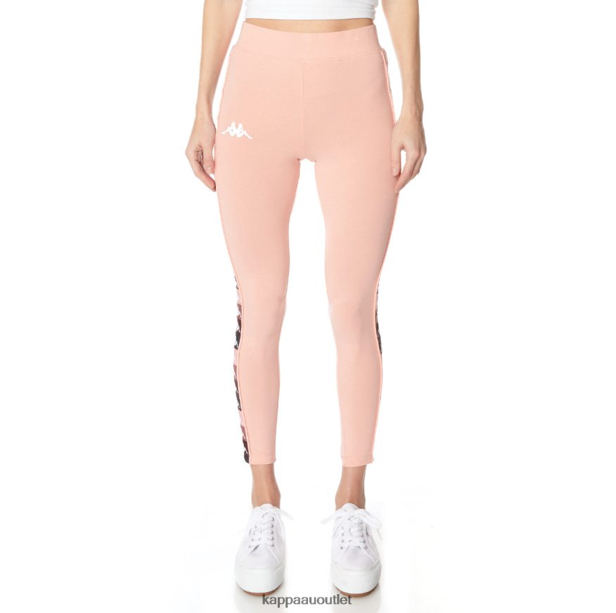 Kappa Women 222 Banda Leo Leggings Pink R0HPN8393