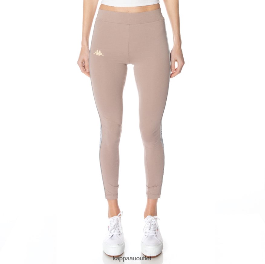 Kappa Women 22 Banda Garpie Leggings Beige R0HPN8395