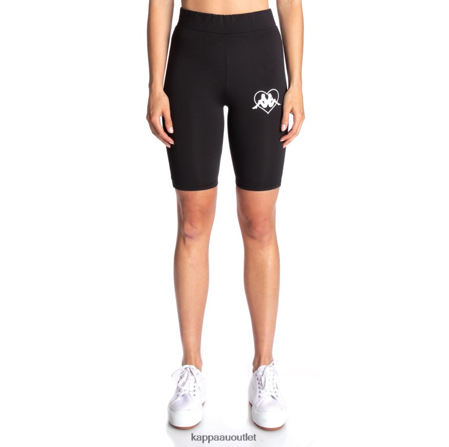 Kappa Women Authentic Chorzow 2 Bike Shorts Black Jet R0HPN8389