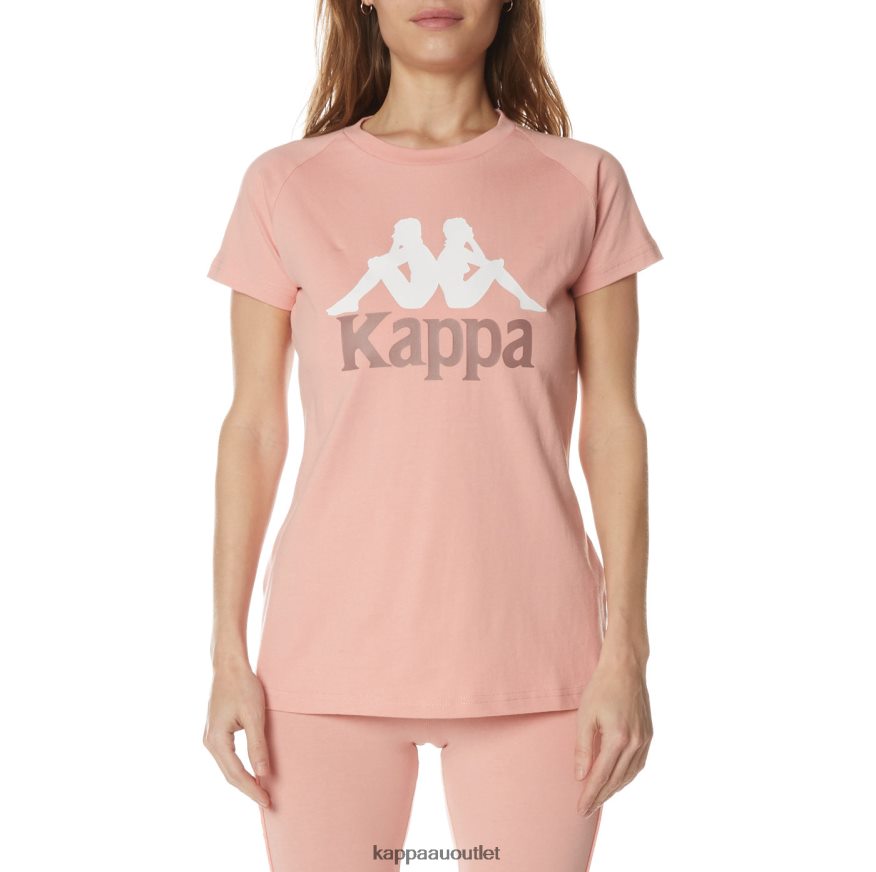 Kappa Women Authentic Westessi T-Shirt Pink R0HPN8377