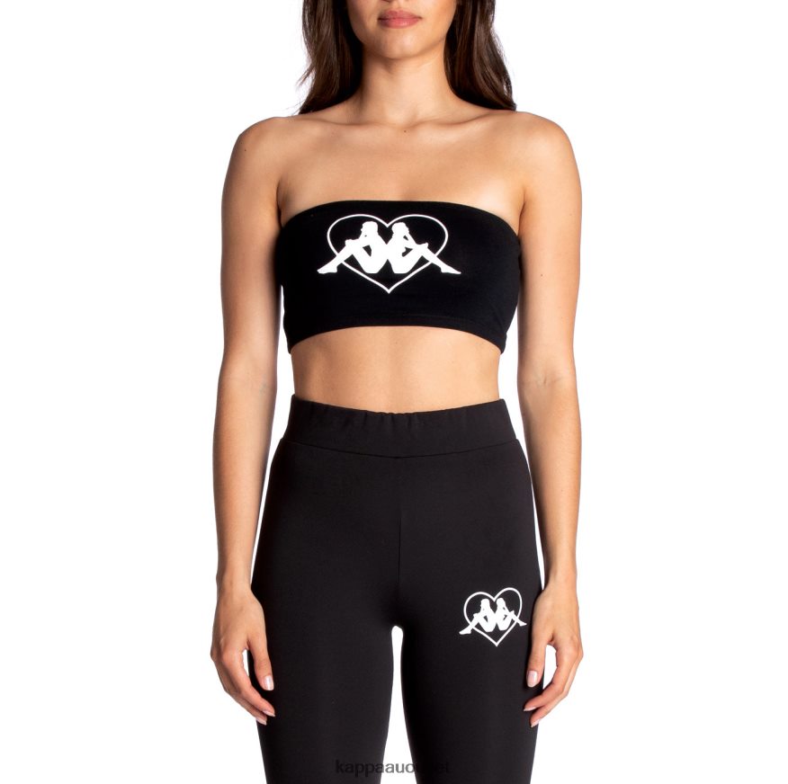 Kappa Women Authentic Koszalin Bandeau Black Jet R0HPN8386