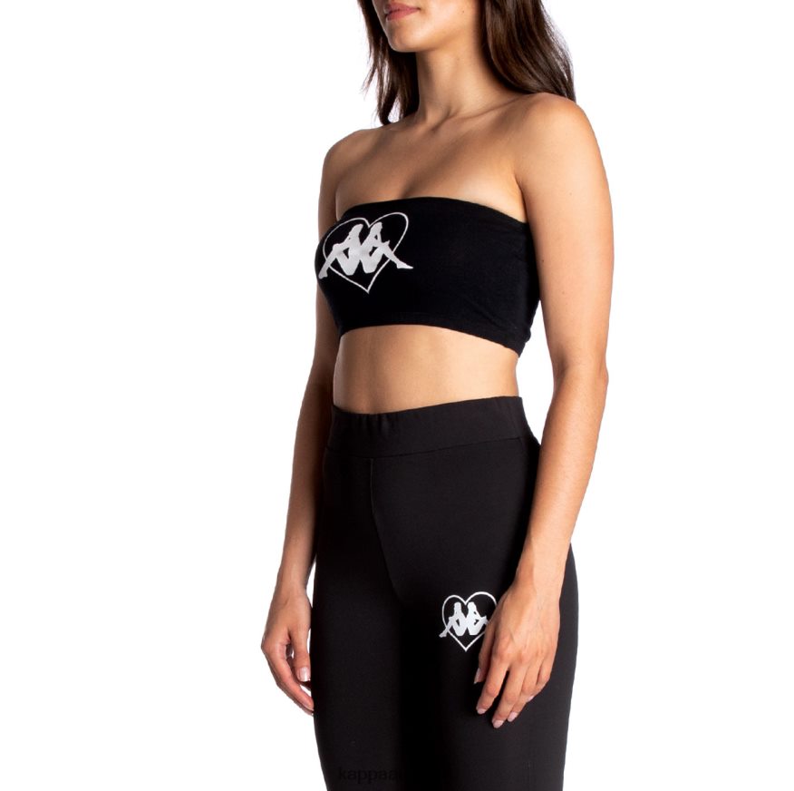 Kappa Women Authentic Koszalin Bandeau Black Jet R0HPN8386