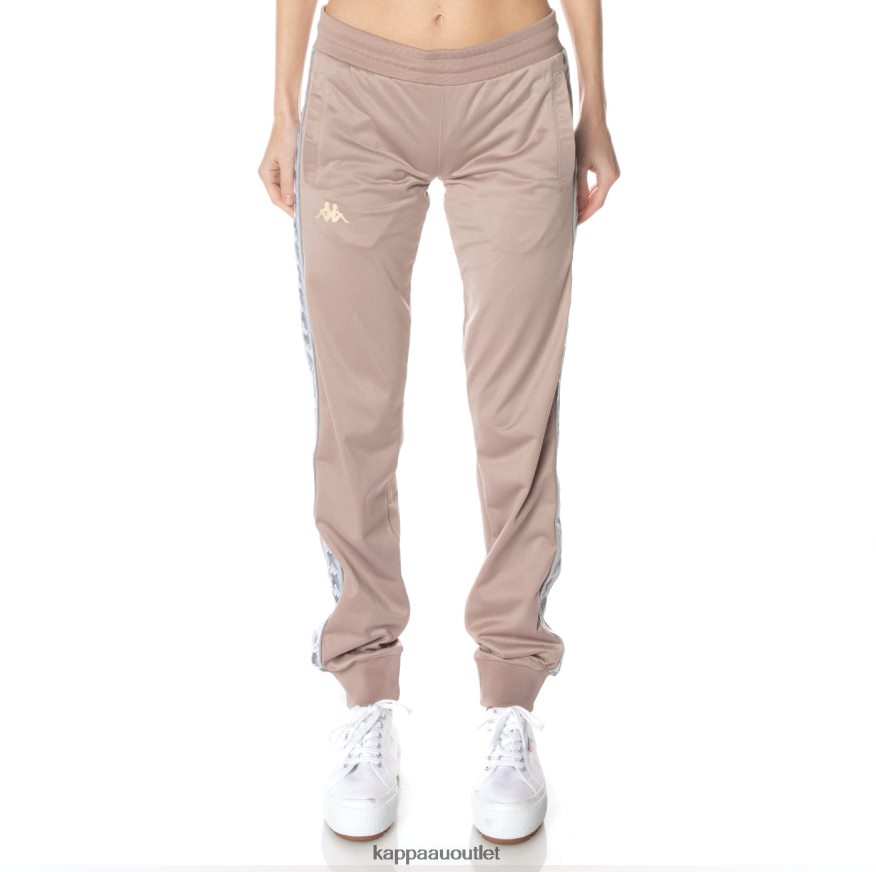 Kappa Women 222 Banda Gastoria Trackpants Beige R0HPN8369