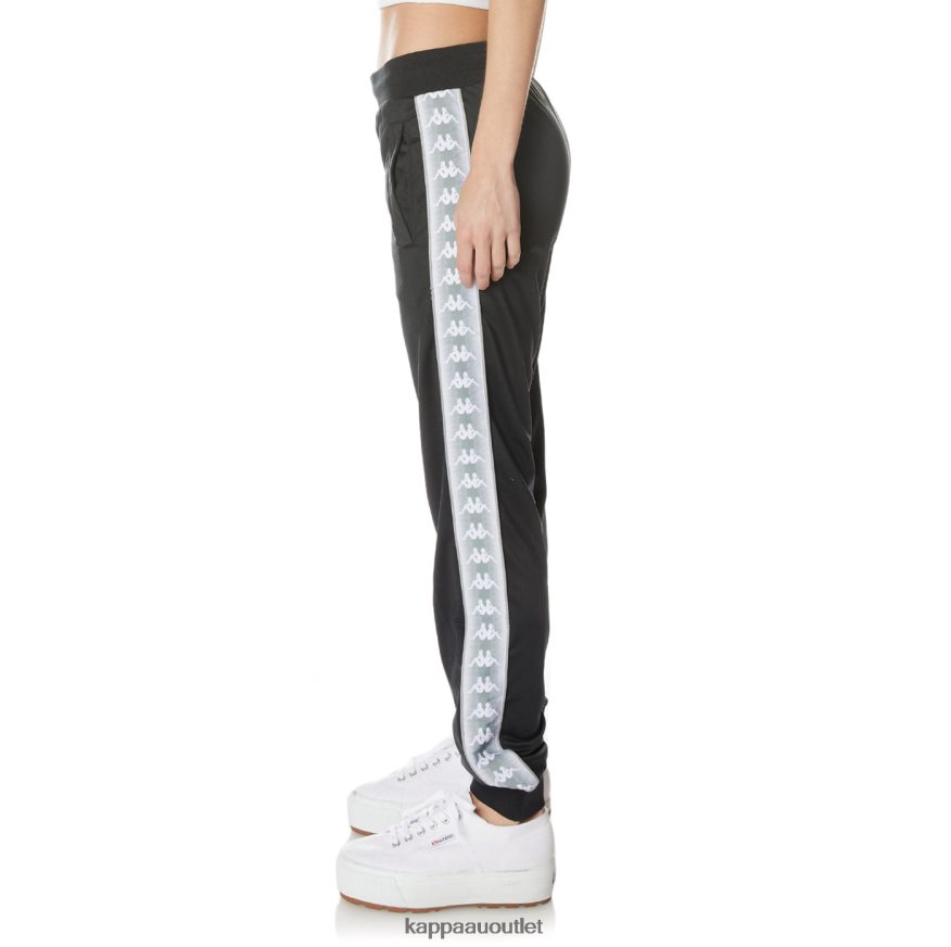 Kappa Women 222 Banda Gastoria Trackpants Jet Black R0HPN8368