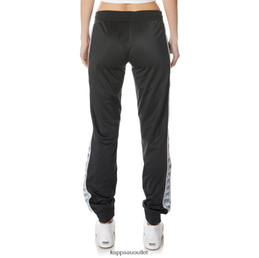 Kappa Women 222 Banda Gastoria Trackpants Jet Black R0HPN8368