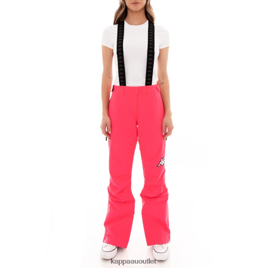 Kappa Women 6Cento 665 Ski Pants Pink R0HPN8370